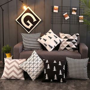 2019 Buti dernière conception En Gros En Velours Géométrique housse de coussin décoratif