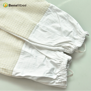 Color blanco algodón apicultor trajes <span class=keywords><strong>de</strong></span> protección <span class=keywords><strong>de</strong></span> abeja transpirable <span class=keywords><strong>traje</strong></span> <span class=keywords><strong>de</strong></span> la abeja <span class=keywords><strong>de</strong></span> la miel trajes - Product Image 2