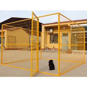 High Quality <strong>Outside</strong> <strong>Dog</strong> <strong>Kennels</strong> Runs With Shelfter in Grey Coating(XMR) - Product Image 5