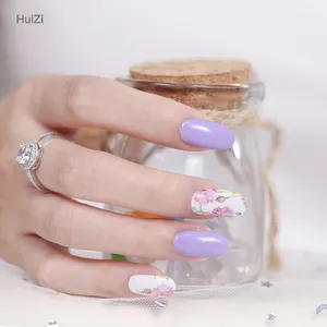 2024 Nail Art écologique Huizi nail wraps autocollants pour ongles