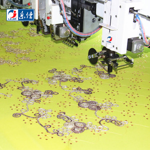 Con la función de coling mezclado con lentejuelas cordones de bordado de la máquina - Product Image 3