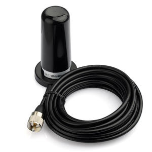 Antenna UHF VHF 136-174MHz 400-480MHz con Montaggio NMO e Base Magnetica <span class=keywords><strong>PL</strong></span>-259 Compatibile con Radio CB per Auto - Product Image 1