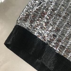 カスタマイズ可能な2M * 2MHDPEアルミニウムシェードクロスアンチサンシェードネッティングドッグテントカーオーバーシェードメッシュ - Product Image 2