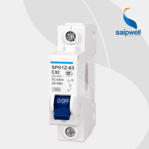 Saip/saipwell mini interruptor de circuito de nuevo diseño de fuga a tierra de tipo 4 disyuntor amp - Product Image 1