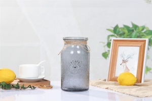 बोहेमिया सजावटी शैली रंगीन कांच के फूल vases - Product Image 6
