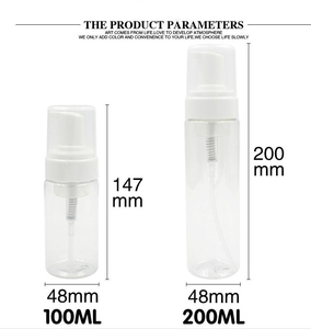 IBELONG <strong>100</strong> ml 200ml Blue White Pet Plastic <strong>Cosmetic</strong> Foam Pump Bottle Foam Dispenser <strong>Manufacturer</strong> - Product Image 6
