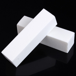 Bloque de uñas de manicura profesional de 4 lados, 10 piezas al por mayor, pulidor de uñas blanco <span class=keywords><strong>EVA</strong></span> para pulir y brillar - Product Image 2