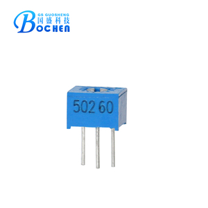 Bochen 3362 4mm 6mm 8mm 10% 100ppm 0.5W 500V 6.8K ohm cắt tỉa chiết áp âm thanh chiết áp - Product Image 2