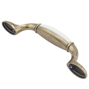 <span class=keywords><strong>Poignée</strong></span> de tiroir de style européen de 96 mm, <span class=keywords><strong>poignée</strong></span> en laiton antique, <span class=keywords><strong>poignée</strong></span> classique en céramique pour armoire de <span class=keywords><strong>cuisine</strong></span>, poignées en <span class=keywords><strong>porcelaine</strong></span> - Product Image 5