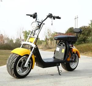 Eec Coc Citycoco Elektrische Scooter 1000W 1500W 2000W 3000W 60V High Power E-Scooter