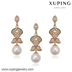64265 di modo filippine perla 18 k bianco diamanti oro madreperla intarsiato di gioielli