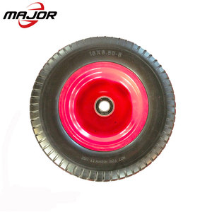 Der mit 16x6,50-8 Pu-Schaum gefüllte Reifen des chinesischen Lieferanten für Rasenmäher und Strand wagen von <span class=keywords><strong>Caster</strong></span> Wheels Series - Product Image 2