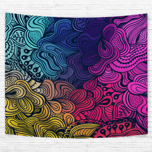 Suspension murale indienne Hippie bohème, motif de paon, psychédélique, <span class=keywords><strong>Mandala</strong></span> - Product Image 6