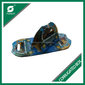 Impresión personalizada taza portador <span class=keywords><strong>de</strong></span> <span class=keywords><strong>carton</strong></span> corrugado completo impreso embalaje compañía vaso con mango - Product Image 5