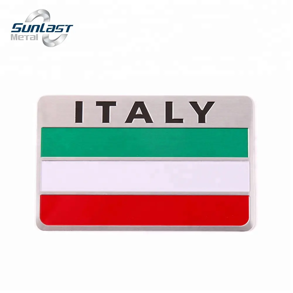 Sunlast vinyl grappig aluminium Italiaanse auto sticker ontwerp