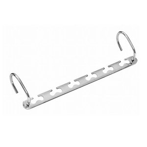 6 agujeros Multi Func Metal magia ropa armario perchas Space Saver organización - Product Image 1