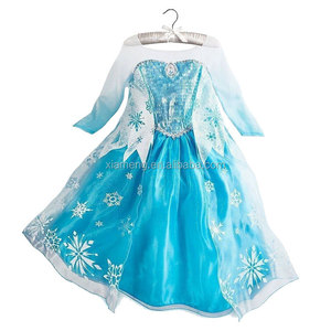 Frozen <span class=keywords><strong>Elsa</strong></span> dress wholesale, Frozen dress, <span class=keywords><strong>Elsa</strong></span> children's clothing cosplay costume in frozen - Product Image 2