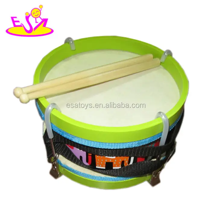 Музыкальная игрушка, миниатюрный барабан, деревянный барабан, набор игрушек для детей, лидер продаж, музыкальный инструмент, набор ударных детских барабанов W07J005