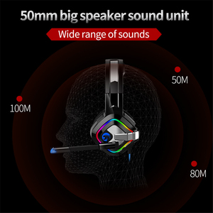 <span class=keywords><strong>Auriculares</strong></span> RGB LED marquesina con micrófono <span class=keywords><strong>para</strong></span> juegos, superventas, USB, cancelación <span class=keywords><strong>de</strong></span> ruido HD - Product Image 5
