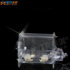 Boîte transparente à gaz d'alerte, boîte stérilisée pour laboratoire, chambre stérile/anti-poussière pour chambre à vide en acrylique - Product Image 3