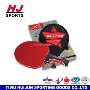 HJ-L117 HUIJUN Bintang Seri Profesional Pegangan Panjang Raket Tenis Ping Pong Dayung Kayu Poplar 5 Bintang Ping Pong Dayung Raket