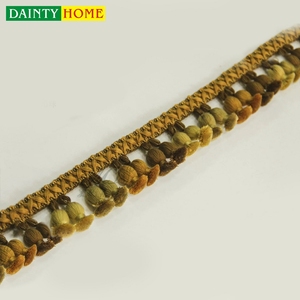 En gros Alibaba Lumière Brun Rideau Champignon De Mode <span class=keywords><strong>Frange</strong></span> - Product Image 1