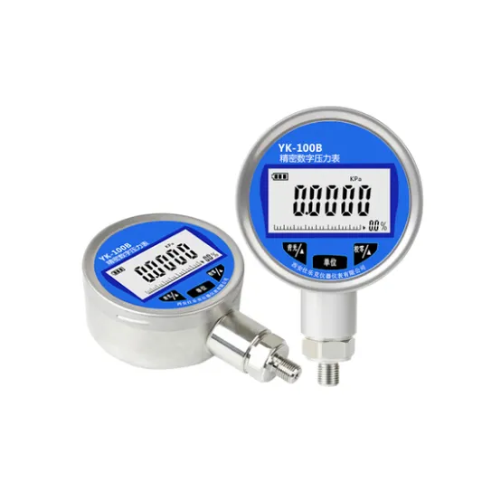 液体およびガス用の高精度YK-100Bデジタル圧力計