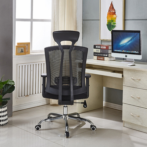 Trabajo <span class=keywords><strong>en</strong></span> Casa ergonómico asiento reposabrazos ajustable escritorio de la computadora de empleado de oficina ejecutiva de malla de sillas para casa - Product Image 5