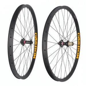 CarbonBikeKits BAM650-30 completa de carbono 27.5er mtb roda 30mm ampla hookless tubeless 650b montanha mtb rodado