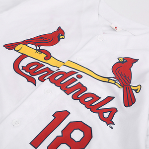Menor preço Poliéster Branco V-neck Impresso <span class=keywords><strong>Baseball</strong></span> <span class=keywords><strong>Jersey</strong></span> Camisa Quick Dry Sublimação Imprimir Botão Down <span class=keywords><strong>Baseball</strong></span> Jerseys - Product Image 5