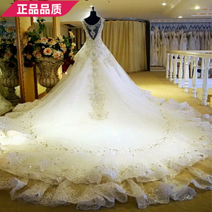 Alibaba de China 2017 el estilo moderno vestido de novia para <span class=keywords><strong>la</strong></span> novia - Product Image 4