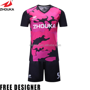 soccer wear oem cheap soccer uniform set custom soccer jersey football uniform for men - Product Image 5