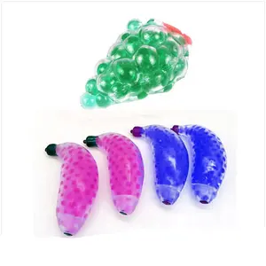 水果形状水珠压力球胶囊玩具Splat水果玩具网眼软球售货