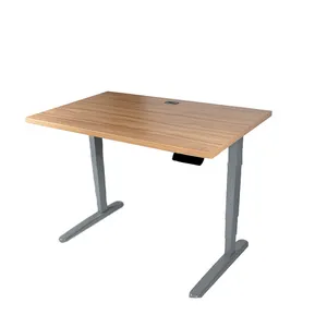 Mobilier de bureau ergonomique avec écran tactile, combiné, double moteur, ordinateur debout, hauteur réglable, bureau