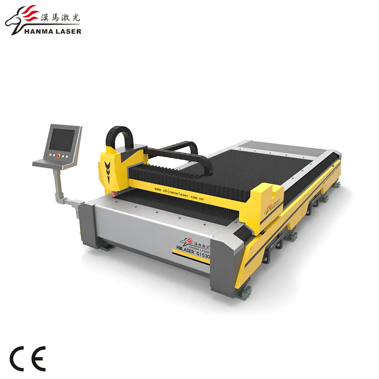 Yaygın olarak kullanılan kesici makinesi cnc lazer-fiber,500 watt fiber lazer kesim makinesi