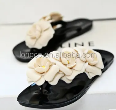 Best selling china wholesale custom personalized flower upper women beach slipper flip flops