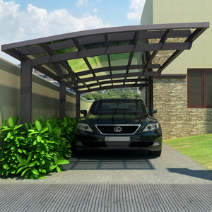 Auvent de voiture en <span class=keywords><strong>aluminium</strong></span> <span class=keywords><strong>solaire</strong></span> de conception nouvelle, auvent cantilever pour voiture - Product Image 3
