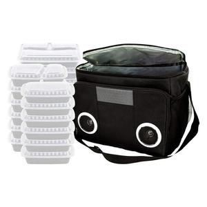 24 Có Thể Nóng Lạnh Túi Nhiệt Tùy Chỉnh Ngăn Cách Nhiệt Ăn Trưa Mát Cách Nhiệt <span class=keywords><strong>Cooler</strong></span> Bag Với Bluetooth Loa - Product Image 2