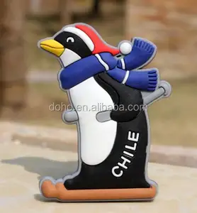 TOURIST SOUVENIR Rubber Chile Penguin FRIDGE MAGNET,Most popular magnetic frames for refrigerator ---DH20729