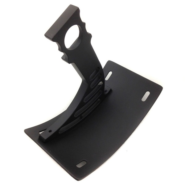 Motorcycle Curved Vertical Side Mount Fender Eliminator License Plate Tag Holder Bracket For Honda CBR900R 929R 954R RC51 93-05