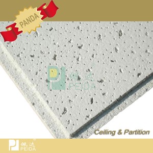 12mm <span class=keywords><strong>Toile</strong></span> artistique Fibre minérale acoustique <span class=keywords><strong>Plafond</strong></span> <span class=keywords><strong>suspendu</strong></span> Usagé Intérieur - Product Image 1