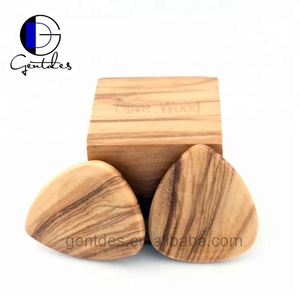 Gentdes Sieraden Groothandel Natuurlijke Olijf Hout Plectrums - Product Image 2
