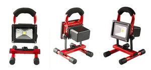 IP65 ngoài trời 10 W 20 W 30 W 50 Watt 3000 k Ấm trắng xách tay led pin led có thể sạc lại cob nhẹ lũ lụt ánh sáng nhà ở die đúc - Product Image 5