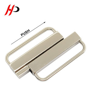 Hebillas de cinturón entrelazadas chapadas en oro de lujo de Metal de fabricante personalizado de China, abrigo de mujer de aleación de Zinc, sujeción de cintura elástica - Product Image 6
