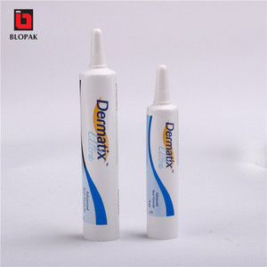gel plastic packaging tube for pharma