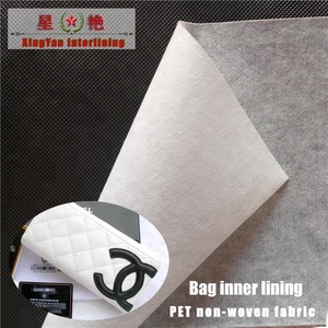 100 suave laminada tela de microfibra de poliéster forro interior para bolso y <span class=keywords><strong>bolsa</strong></span> no tejida <span class=keywords><strong>amazon</strong></span> artículos de Venta caliente de china suministro - Product Image 1