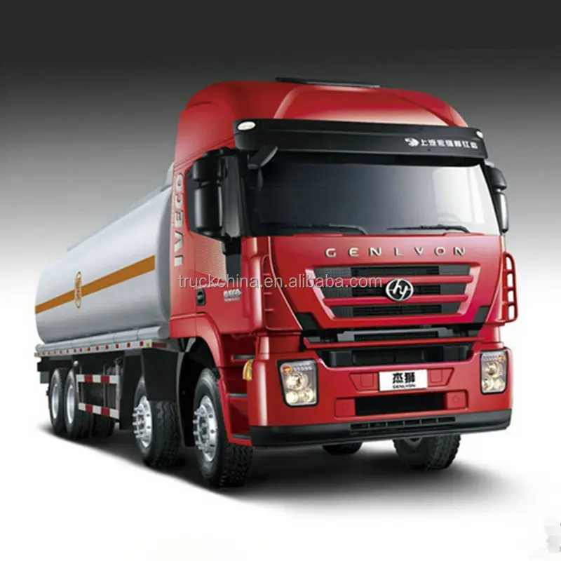 Çin fabrika Hongyan 8x4 20000 litre kapasiteli yakıt tankeri  satılık