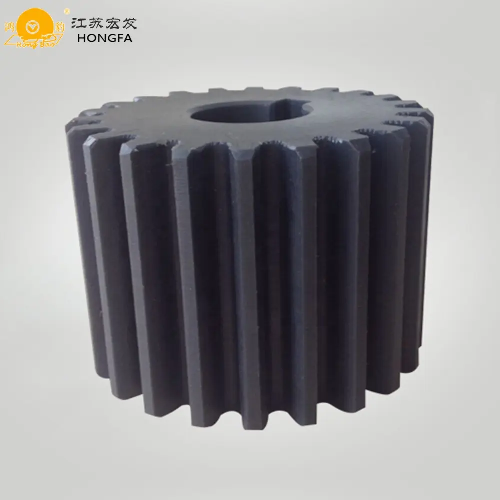 Durevole MC nylon PA6 di plastica ingranaggi cilindrici fabbricazione