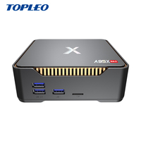 Boîtier TV intelligent Android Amlogic S905X2 A95X MAX 2T2R WIFI VP9+ 4k avec option de 2 Go, 4 Go ou 6 Go de RAM
