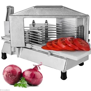 Trancheuse à <span class=keywords><strong>tomates</strong></span> commerciale 3/8 pouces trancheuse à <span class=keywords><strong>tomates</strong></span> robuste <span class=keywords><strong>coupe</strong></span>-<span class=keywords><strong>tomates</strong></span> avec planche à découper intégrée pour restaurant ou usage domestique - Product Image 1
